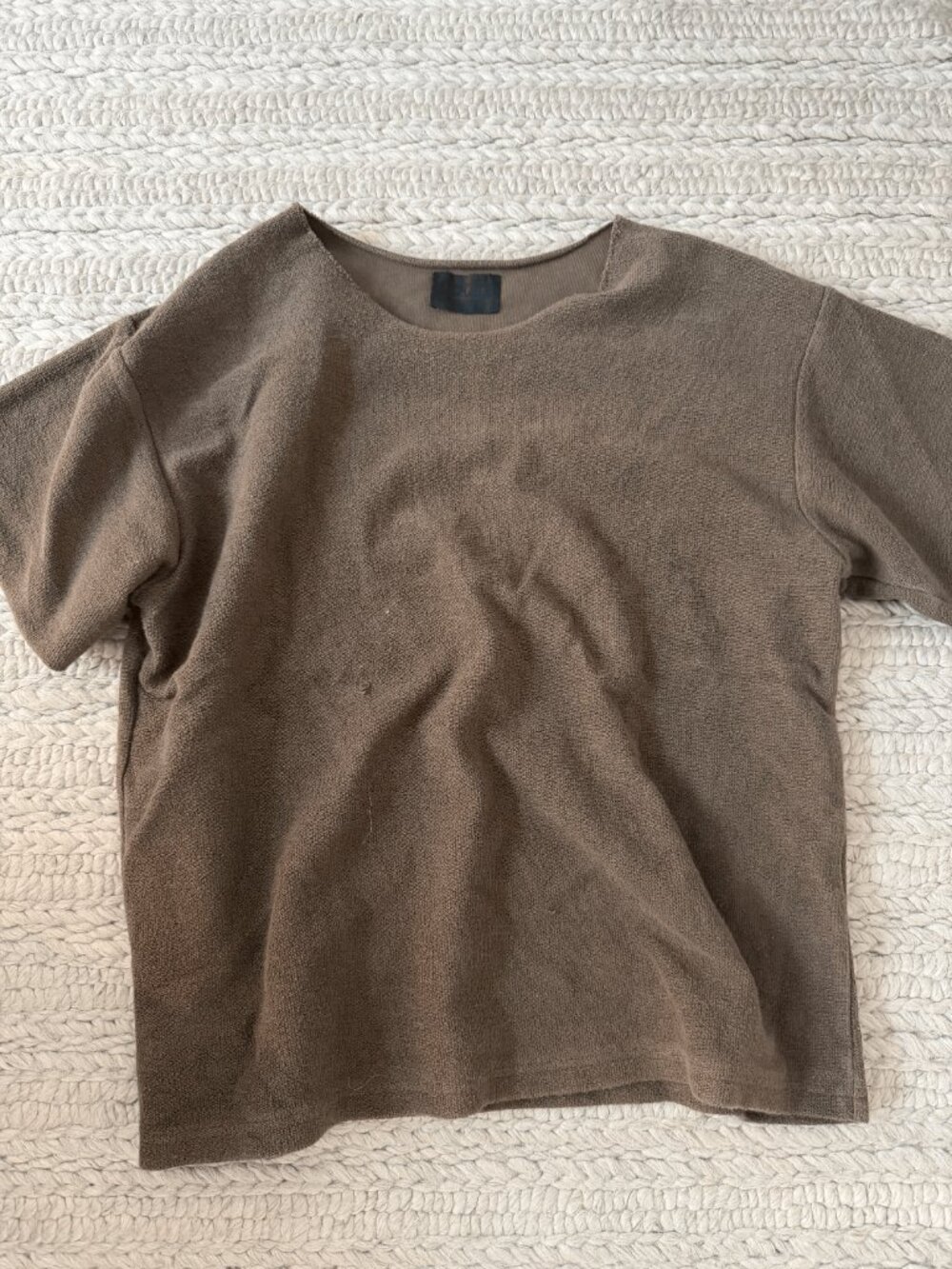 Fear of God Reversed “The Seventh Collection” Tee in Mocha